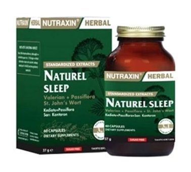 Nutraxin Natural Sleep Aromasız Yetişkin Vitamin 60 Kapsül