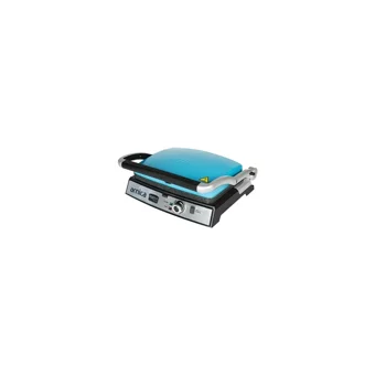 Arnica Tostit Maxi GH26244 6 Dilim Granit Çıkartılabilir Plaka Tek Yönlü 2000 W Izgaralı Turkuaz Tost Makinesi