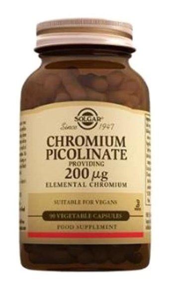 Solgar Chromium Picolinate Aromasız Yetişkin Vitamin 90 Kapsül