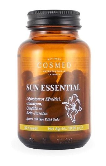 Cosmed Sun Essential Aromasız Yetişkin Vitamin 30 Kapsül