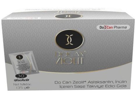 Docan Pharma Aktif Zeolit Astaksantin Aromasız Yetişkin Vitamin 30 Kapsül