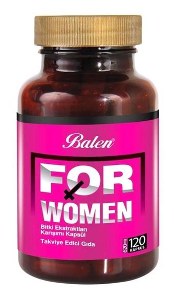 Balen For Woman Bitki Ekstralar Yetişkin Vitamin 60 Kapsül - 120 Kapsül