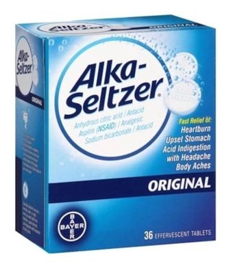 Alka Seltzer Aspirin Aromasız Yetişkin Vitamin 30 Kapsül