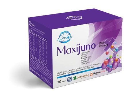 Acvison Maxijuno Aromasız Yetişkin Vitamin 30 Şase