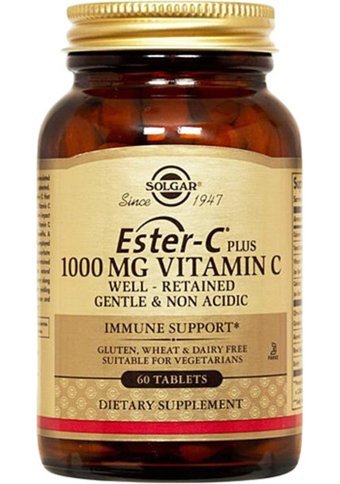 Solgar Ester C Plus Well Retained Aromasız Yetişkin Vitamin 60 Tablet