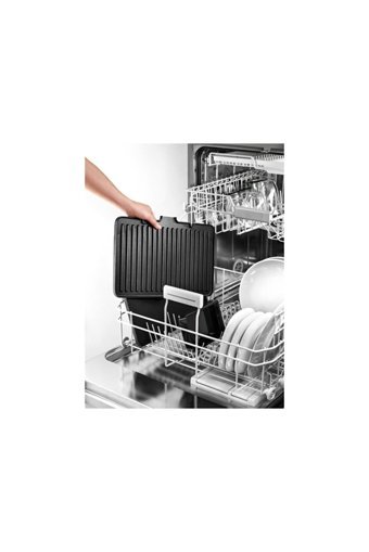 Delonghi CGH 1012D 6 Dilim Döküm Çıkartılabilir Plaka Çift Taraflı 2000 W Izgaralı inox Tost Makinesi