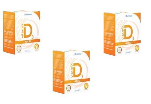 Avicenna Vitamin D5 Aromasız Yetişkin Vitamin 20 ml