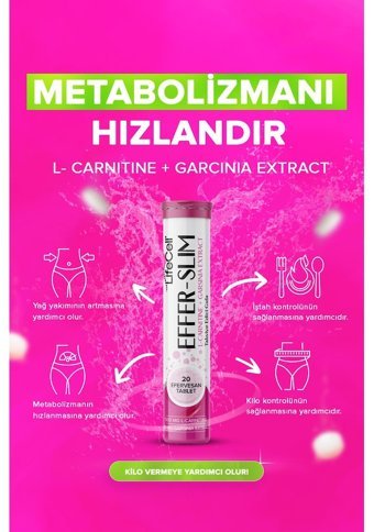 Lifecell Effer Slım Aromasız Yetişkin Vitamin 20 Tablet