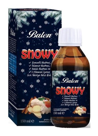 Balen Snowy Zencefil - Ihlamur - Kekik Yetişkin Vitamin 150 ml