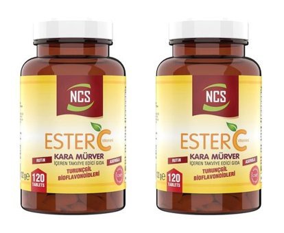 Ncs Ester C Vitamini Karamürverli Yetişkin Vitamin 2x120 Tablet