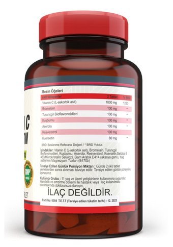 Ncs Kolajen Hyalüronik Asit Vitamin C Aromasız Yetişkin Vitamin 120 Tablet - 300 Tablet
