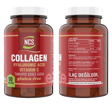 Ncs Kollajen Vitamin C D Nevfix Aromasız Yetişkin Vitamin 90 Tablet