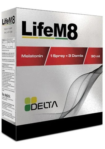 Delta Lifem8 Aromasız Yetişkin Vitamin 30 ml