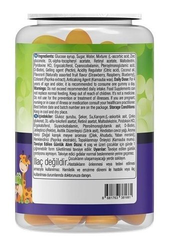 Nature'S Supreme Multivitamin For Kids Aromasız Yetişkin Vitamin 30 Tablet