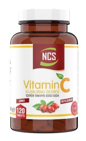 Ncs Vitamin C Beta Glukan Çinko Kuşburnu Yetişkin Vitamin 6x120 Tablet