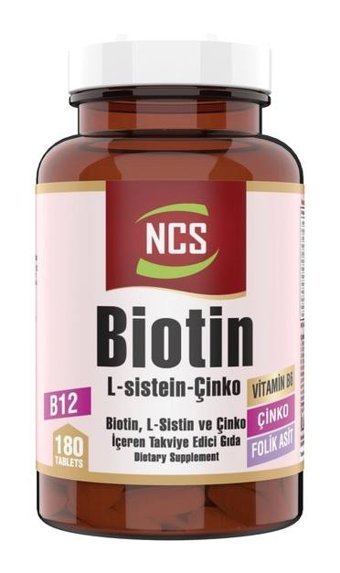 Ncs Biotin Elmalı Yetişkin Vitamin 180 Tablet
