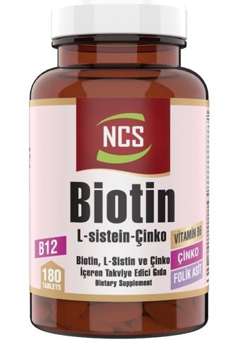 Ncs Biotin Elmalı Yetişkin Vitamin 180 Tablet