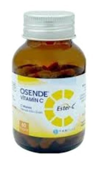 Osende Vitamin C Ester Aromasız Yetişkin Vitamin 60 Kapsül