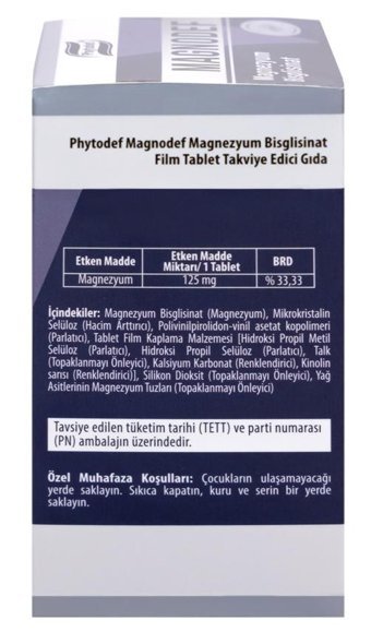 Phytodef Tablet Aromasız Yetişkin Vitamin 30 Kapsül