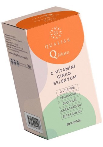 Qualiss Q More Aromasız Yetişkin Vitamin 60 Kapsül