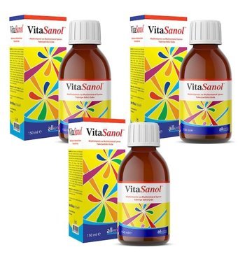 Vitasanol Multivitamin Aromasız Yetişkin Vitamin 3x150 ml