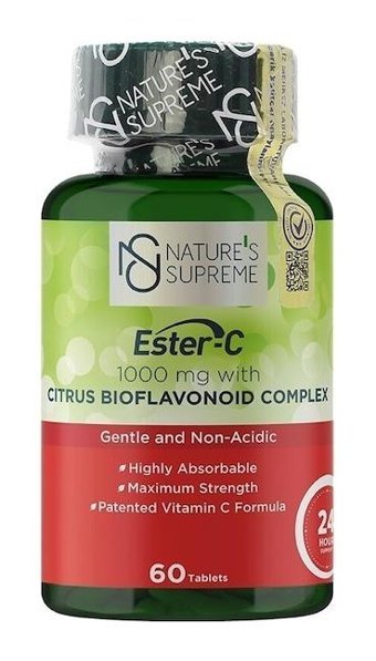 Nature'S Supreme Ester-C Aromasız Yetişkin Vitamin 60 Tablet