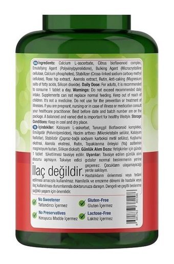 Nature'S Supreme Ester-C Aromasız Yetişkin Vitamin 60 Tablet