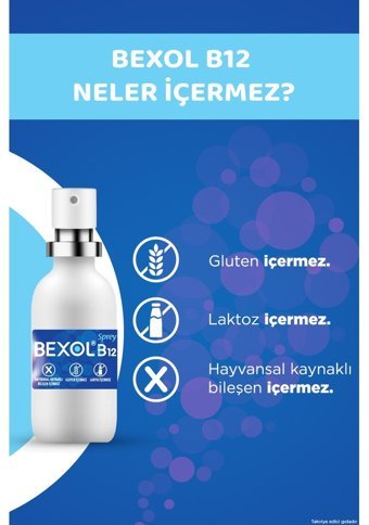 Bexol B12 Aromasız Yetişkin Vitamin 15 ml