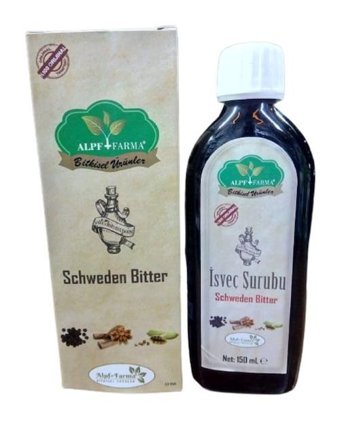 Alpf Farma İsveç Şurubu Bitki Ekstralar Yetişkin Vitamin 150 ml