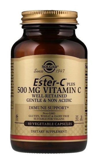 Solgar Ester C Plus Well Retained Aromasız Yetişkin Vitamin 50 Tablet