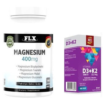 Ncs Magnesium - Vitamin C Vitamin K2 Aromasız Yetişkin Vitamin 180 Tablet