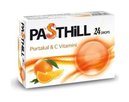 Ledapharma Pasthill Portakallı Yetişkin Vitamin 24 Pastil