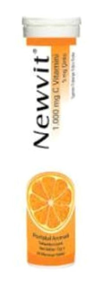 Newvit Vitamin C Çinko Vitamin C Çinko Portakallı Yetişkin Vitamin 20 Tablet