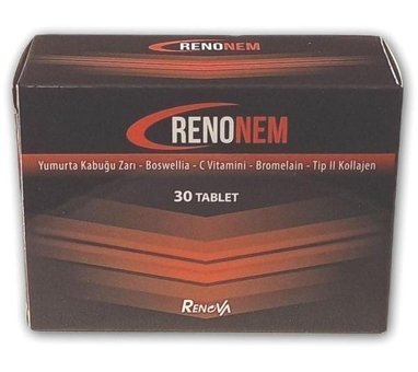 Renonem - Aromasız Yetişkin Vitamin 30 Tablet