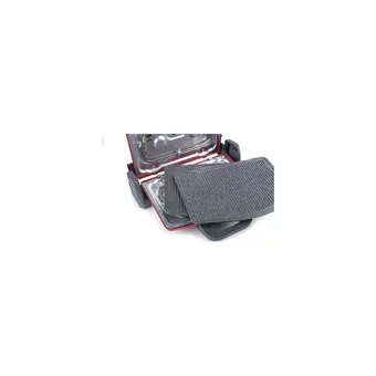 Arnica GH26120 6 Dilim Granit Çıkartılabilir Plaka Tek Yönlü 1750 W Izgaralı Kırmızı Tost Makinesi