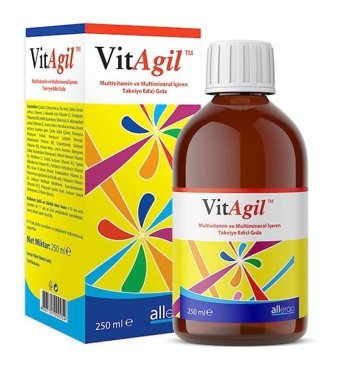 Allergo Multivitamin Multimineral Aromasız Yetişkin Vitamin 250 ml