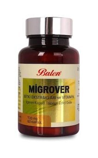 Tabia Migrover Bitki Ekstralar Yetişkin Vitamin 60 Kapsül