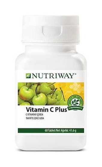 Amway Vitamin C Plus Aromasız Yetişkin Vitamin 60 Kapsül