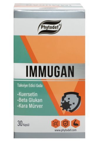 Phytodef Immugan Kuersetin Karamürverli Yetişkin Vitamin 30 Kapsül