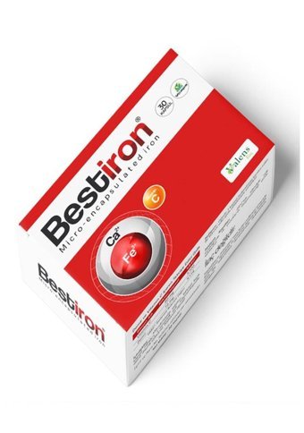 Bestiron Micro Encapsulated Iron Aromasız Yetişkin Vitamin 30 Kapsül