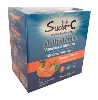 Suda-C Multivitamin Mandalina Yetişkin Vitamin 20 Şase