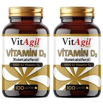 Vitagil Gold Aromasız Yetişkin Vitamin 2x100 Softgel