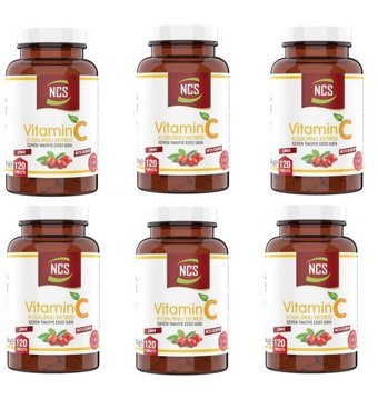 Ncs Vitamin C Beta Glucan Kuşburnu Yetişkin Vitamin 6x120 Tablet