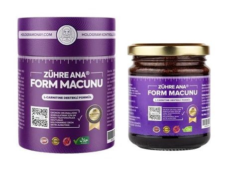 Zühre Ana Form Macunu L-Carnitine Destekli Tarçın - Yaban Mersini Yetişkin Vitamin 2x240 ml