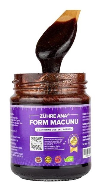 Zühre Ana Form Macunu L-Carnitine Destekli Tarçın - Yaban Mersini Yetişkin Vitamin 2x240 ml