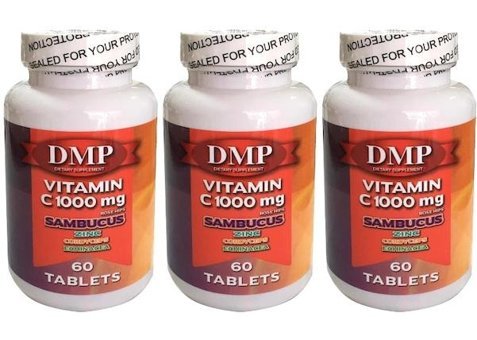 Dmp Vitamin C Çinko Kara Mürver Cordyceps Ekinezya Bitki Ekstralar Yetişkin Vitamin 3x60 Tablet