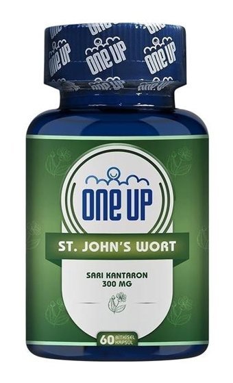 One Up St. Johns Wort Aromasız Yetişkin Vitamin 60 Kapsül