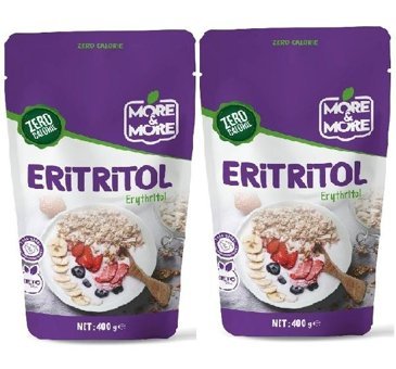 More&More Eritritol Aromasız Yetişkin Vitamin 2x400 gr