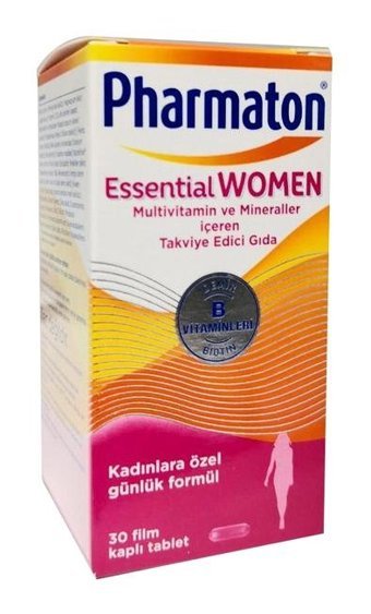 Pharmaton Vitality Aromasız Yetişkin Vitamin 30 Kapsül