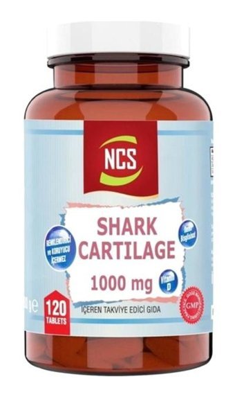 Ncs Shark Cartilage Ahududu Yetişkin Vitamin 120 Tablet